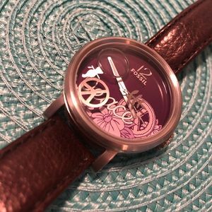 Vintage Fossil Peace Watch